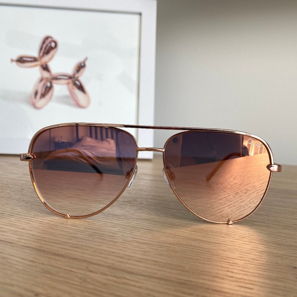 QUAY High Key Mini in Rose/Copper